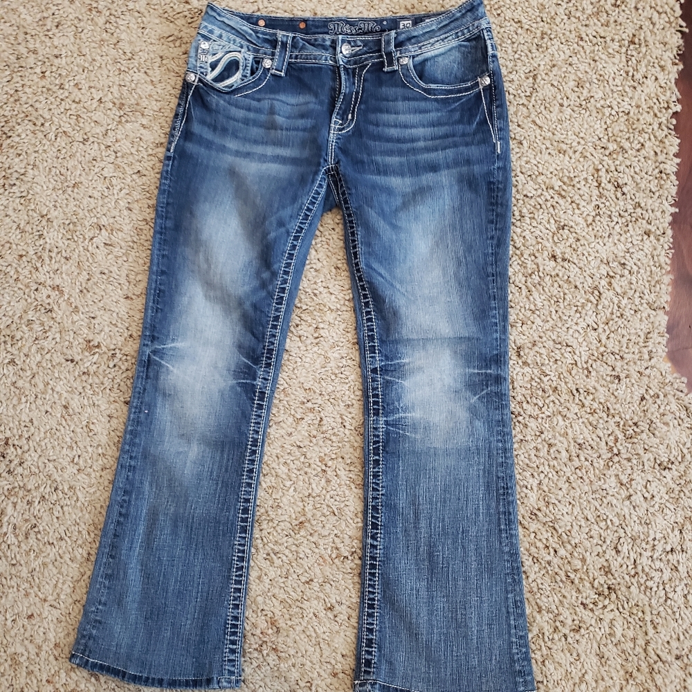 Miss Me inseam 28in.